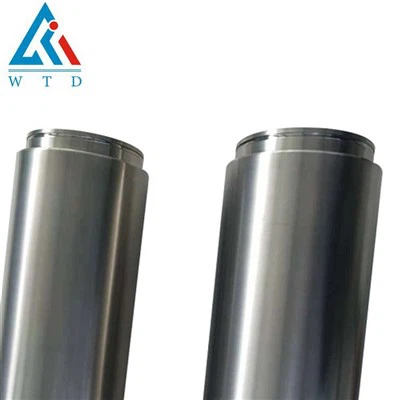 Rörmål av titan med hög renhet