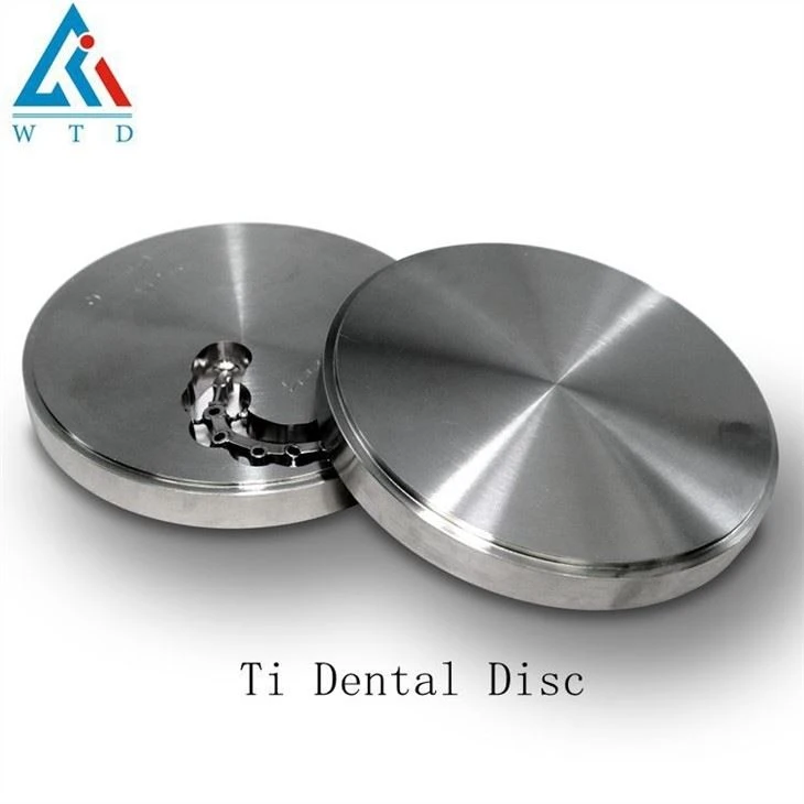 Titanium dental disc