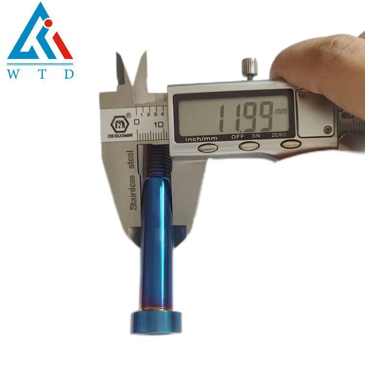 M12 titanium low profile caliper bolts M12 titanium low profile caliper bolts